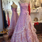 Cute Prom Dress A Line Strapless Tiered 16th Dress Gala Dress Evening Dress       D2738
