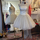 Cute Homecoming Dress Strapless Short Prom Dress Birthday Party Dress     D2743