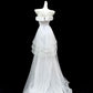 Gorgeous Prom Dress A Line V-neck Sequins Tulle Evening Dress Gala Dress  D2751