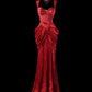 Charming Prom Dress Sweetheart Pleated Evening Dress Gala Dress Birthday Party Dress  D2767