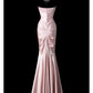 Sweet Prom Dress Sweetheart Pleated Mermaid Evening Dress Gala Dress Party Dress  D2773