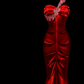Pretty Prom Dress One Shoulder Pleated Mermaid Prom Gown Evening Dress Gala Dress     D2778
