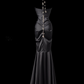 Elegant Prom Dress Strapless Pleated Mermaid Evening Dress Prom Gown Gala Dress   D2779