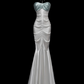 Charming Prom Dress Sweetheart Pleated Mermaid Gala Dress Evening Dress Prom Gown     D2785