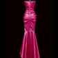 Stunning Prom Dress Sweetheart Pleated Mermaid Evening Dress Gala Dress Prom Gown     D2786