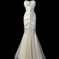 Stunning Prom Dress Sweetheart Pleated Tulle Mermaid Evening Dress Prom Gown Gala Dress    D2790