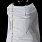 Elegant Prom Dress A Line Strapless Pleated Evening Dress Gala Dress with Train  D2795