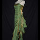 Stunning Prom Dress Spaghetti Straps Pleated Ruffle Birthday Party Dress Evening Dress Cocktail Dress      D2806