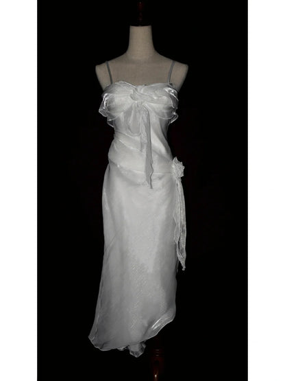 Elegant Prom Dress Spaghetti Straps Pleated Birthday Party Dress Evening Dress Gala Dress   D2807