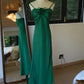 Elegant Prom Dress Spaghetti Straps Pleated Gala Dress Birthday Party Dress Evening Dress    D2809
