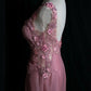 Sweet Prom Dress Appliques Pleated Gala Dress Birthday Party Dress Evening Dress  D2810