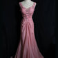Sweet Prom Dress Appliques Pleated Gala Dress Birthday Party Dress Evening Dress  D2810