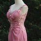 Sweet Prom Dress Appliques Pleated Gala Dress Birthday Party Dress Evening Dress  D2810