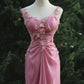 Sweet Prom Dress Appliques Pleated Gala Dress Birthday Party Dress Evening Dress  D2810