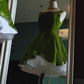 Cute Homecoming Dress Velvet A Line Square Neck Short Prom Dress Birthday Party Dress Cocktail Dress    D2812