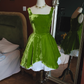 Cute Homecoming Dress Velvet A Line Square Neck Short Prom Dress Birthday Party Dress Cocktail Dress    D2812