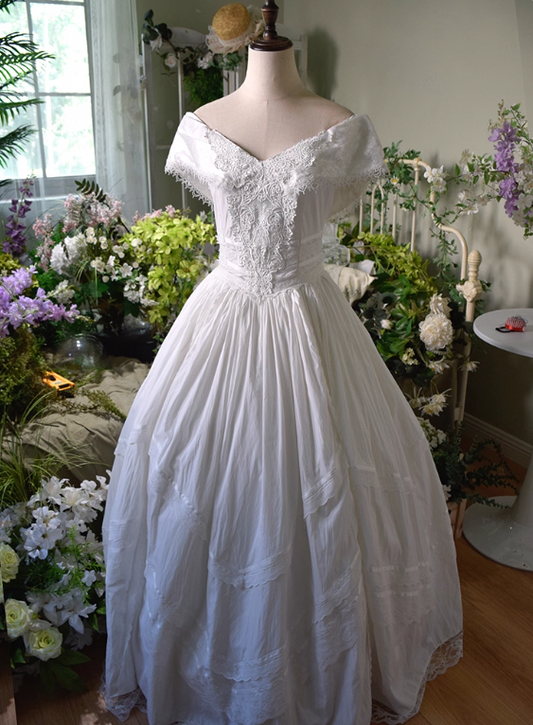 Elegant Prom Dress V-neck Pleated Birthday Party Dress Evening Dress Ball Gown  D2814