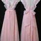 Sweet Prom Dress A Line High Collar Pleated Evening Dress Gala Dress 16th Dress   D2818