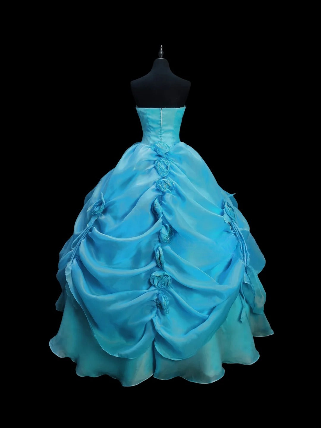 Sweet Prom Dress Sweetheart Crystal Pleated Ball Gown 16th Dress Evening Dress  D2826