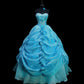 Sweet Prom Dress Sweetheart Crystal Pleated Ball Gown 16th Dress Evening Dress  D2826