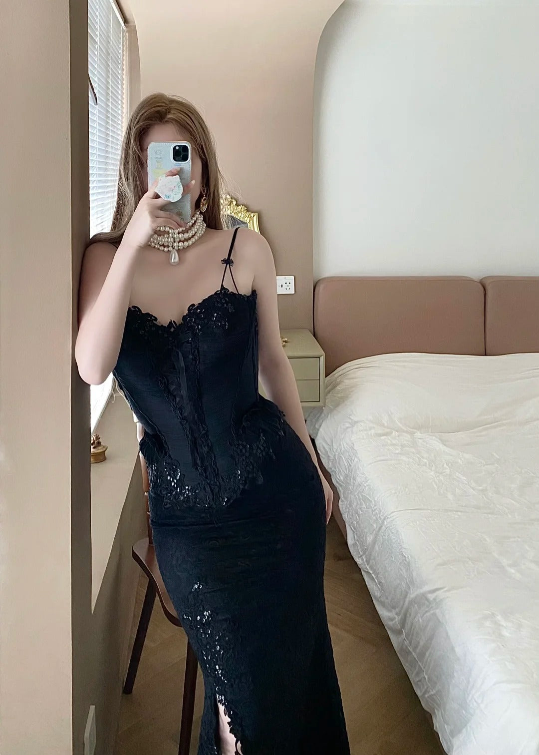 Sexy Prom Dress Sweetheart Slit Mermaid Birthday Party Dress Cocktail Dress    D2851