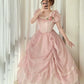 Cute Prom Dress Square Neck Pleated Lace Evening Dress Ball Gown Sweet 16 Dress Birthday Party Dress    D2854