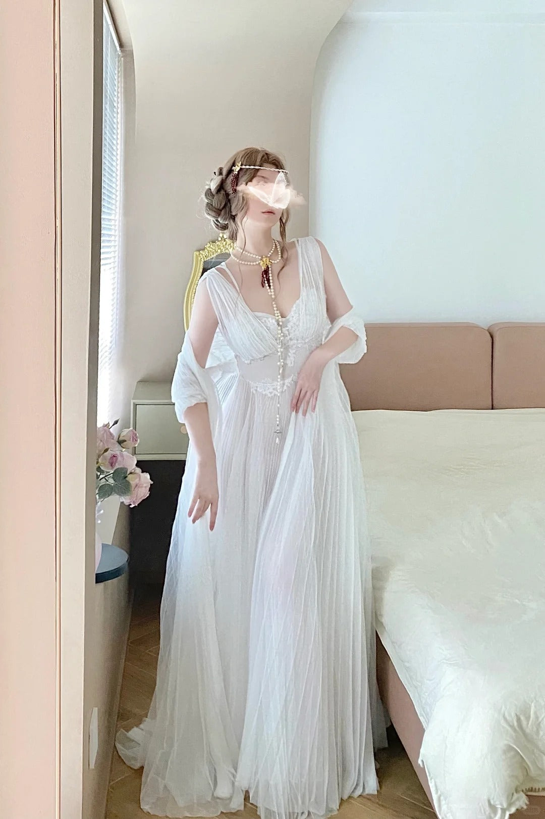 Sexy Prom Dress A Line Sweetheart Pleated Tulle Evening Dress Gala Dress D2857