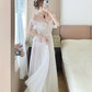 Sexy Prom Dress A Line Sweetheart Pleated Tulle Evening Dress Gala Dress D2857