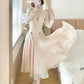 Elegant Prom Dress V-neck Pleated Lace Date Dress Party Dress  D2859