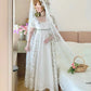 Sweet Summer Dress A Line Square Neck Pleated Women Dress Date Dress   D2862