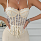 Sexy Summer Dress Spaghetti Straps Lace Summer Dress Vacation Dress Party Dress  D2870