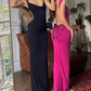 Minimalist Summer Dress Spaghetti Straps Backless Women Dress Vacation Outfits Party Dress   D2882