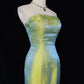 Stunning Prom Dress Strapless Beaded Mermaid Evening Dress Gala Dress    D2894