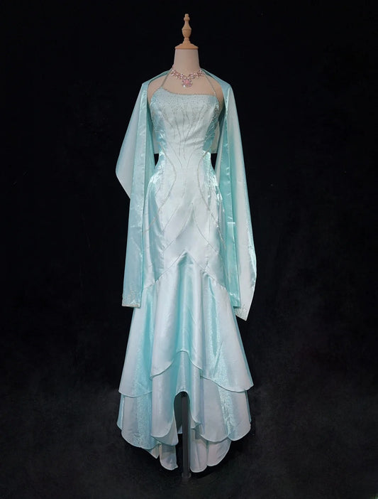 Charming Prom Dress Halter Beading Mermaid Gala Dress Evening Dress    D2901