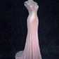 Shiny Prom Dress Spaghetti Straps Beading Mermaid Gala Dress Evening Dress Birthday Dress    D2903