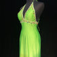 Stunning Prom Dress Halter Beading Evening Dress Gala Dress Party Dress   D2907