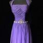 Elegant Prom Dress Halter Gradient Pleated Evening Dress Gala Dress Party Dress   D2910