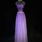 Elegant Prom Dress Halter Gradient Pleated Evening Dress Gala Dress Party Dress   D2910