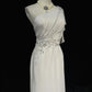 Elegant Prom Dress One Shoulder Pleated Gala Dress Evening Dress   D2912