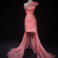Sweet Prom Dress One Shoulder Pleated Evening Dress Gala Dress Cocktail Dress    D2914