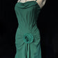 Charming Prom Dresses Spaghetti Straps Pleated Ruffle Evening Dress Gala Dress   D2918