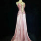 Sexy Pink Prom Dresses Spaghetti Straps Pleated Evening Dress Gala Dress Cocktail Dress   D2920