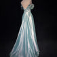 Pretty Prom Dresses Spaghetti Straps Pleated Slit Evening Dress Gala Dress Birthday Dress   D2921