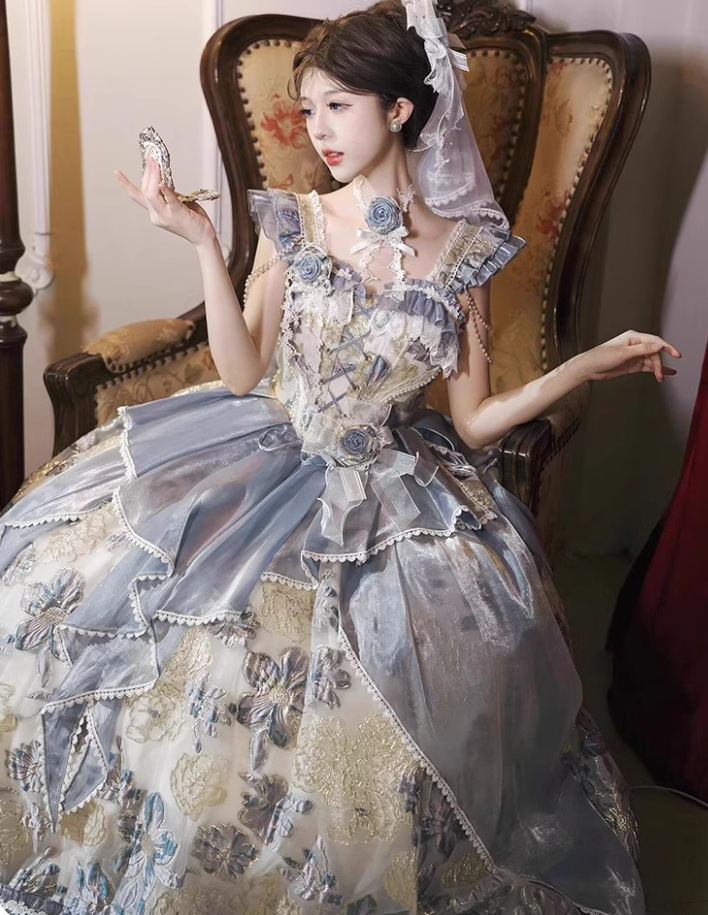 Gorgeous Prom Dress Off Shoulder Pleated Ball Gown Birthday Party Dress Evening Dress 16th Dress  D2926
