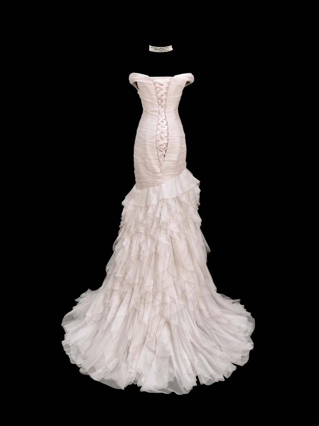 Elegant Prom Dress Off Shoulder Pleated Mermaid Evening Dress Gala Dress  D2830
