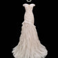 Elegant Prom Dress Off Shoulder Pleated Mermaid Evening Dress Gala Dress  D2830