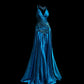 Gorgeous Prom Dress V-neck Pleated Gala Dress Evening Dress   D2832