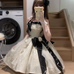 Elegant Short Prom Dress Spaghetti Straps Bowknot Cocktail Dress Homecoming Dress Princess Dress   D2932