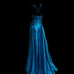 Gorgeous Prom Dress V-neck Pleated Gala Dress Evening Dress   D2832