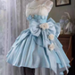 Sweet Short Prom Dress Spaghetti Straps Pleated Homecoming Dress Princess Dress Birthday Party Dress D2936